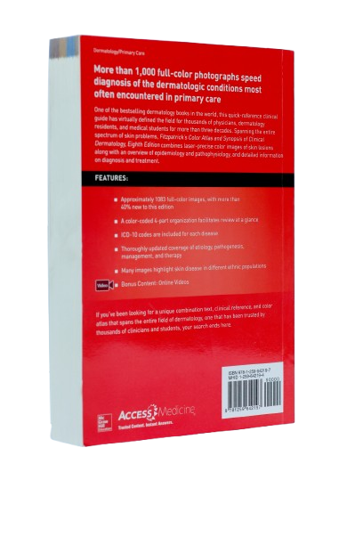 Fitzpatrick Color Atlas AND SYNOPSIS OF CLINICAL DERMATOLOGY, 8th Ed 8th Edition